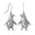 Penguin Earrings Silver