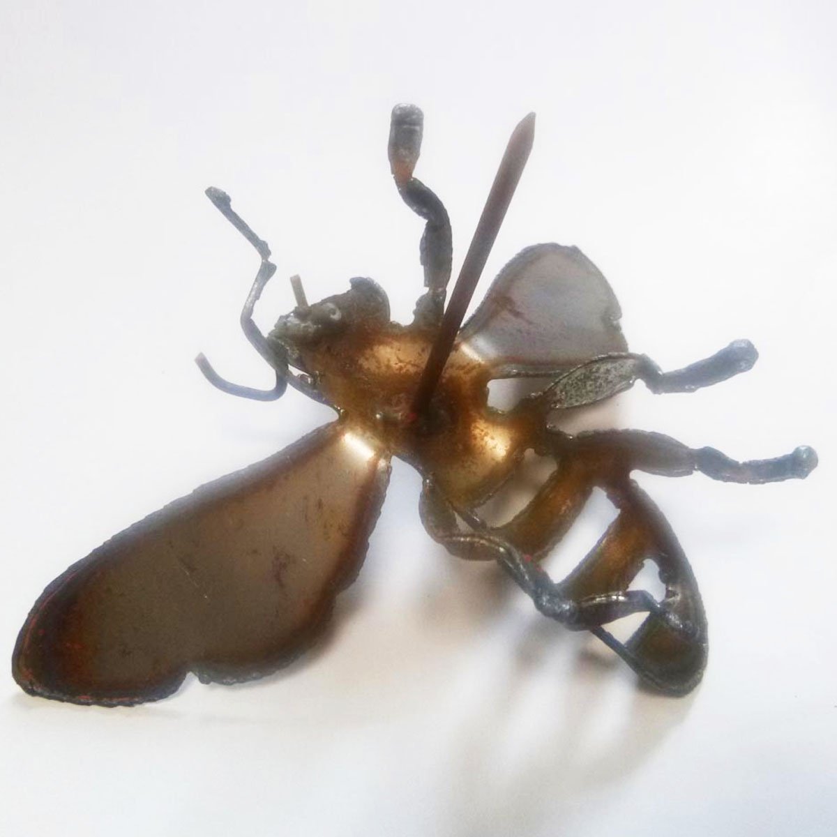 Bee Nail  Garden Art