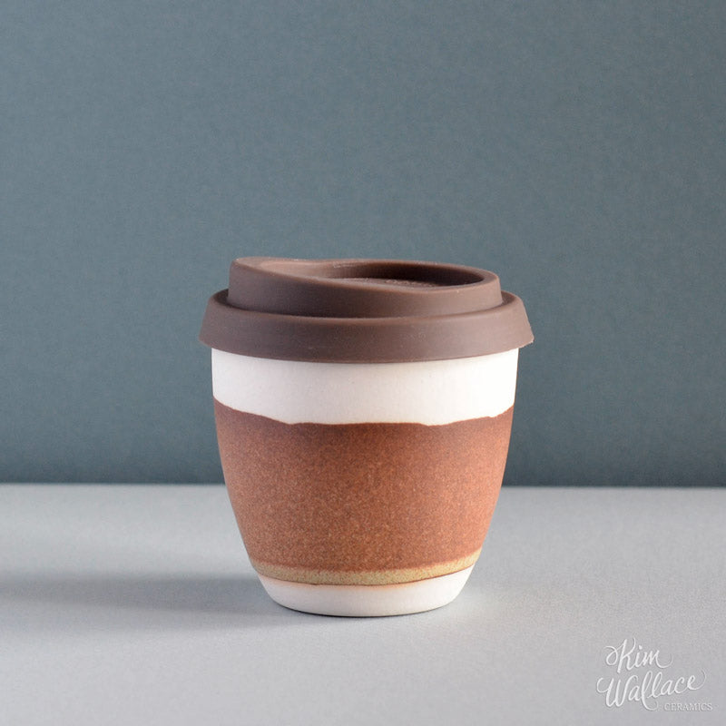 Reusable Coffee Cup - Rust