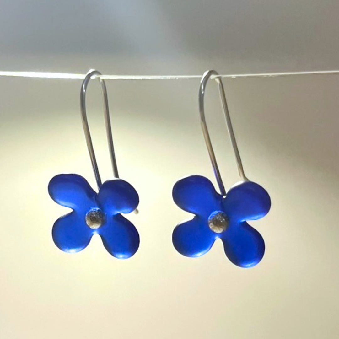 Hydrangea Flower Earring Seconds