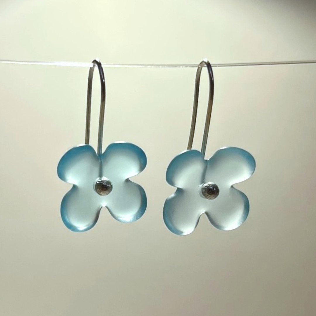 Hydrangea Flower Earring Seconds