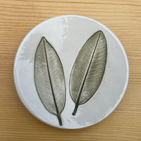 Pōhutukawa Ring Dish Green