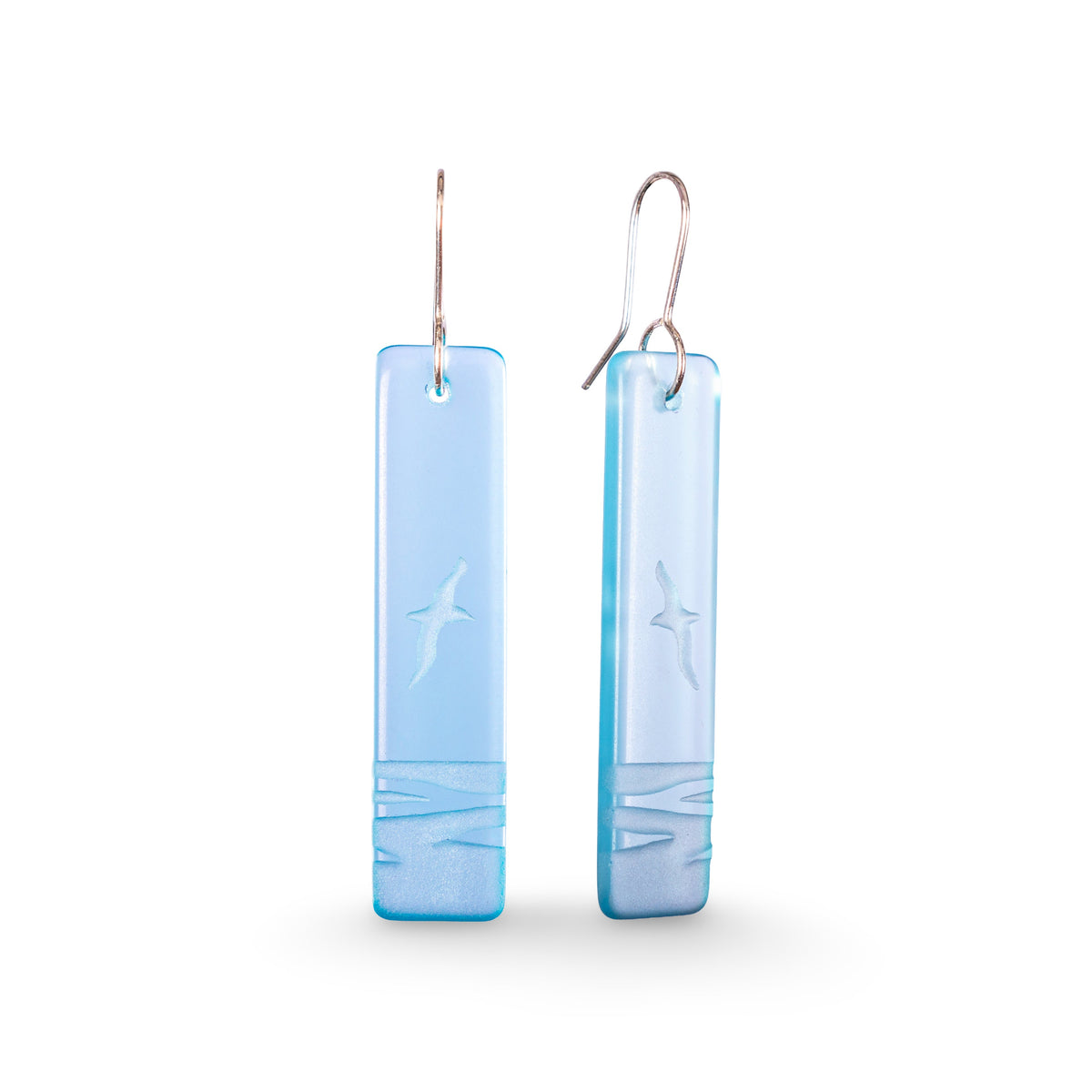 Albatross Earrings Light Blue