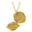 Gold Fantail Pendant