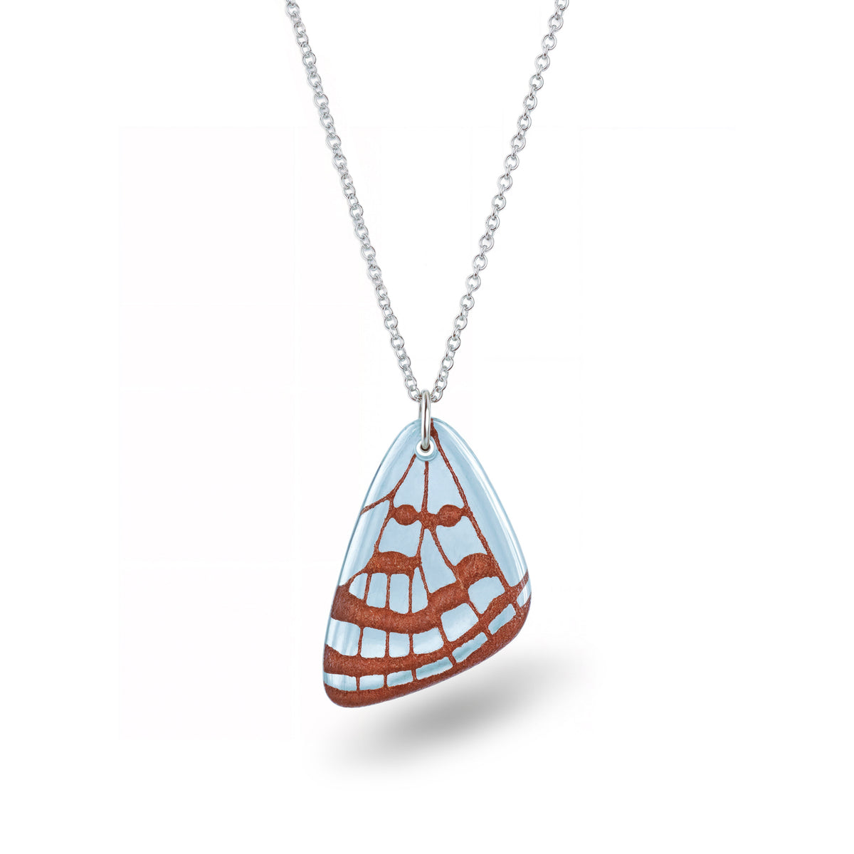 Butterfly Wing Pendant Light Blue