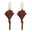 Nīkau Earrings Copper