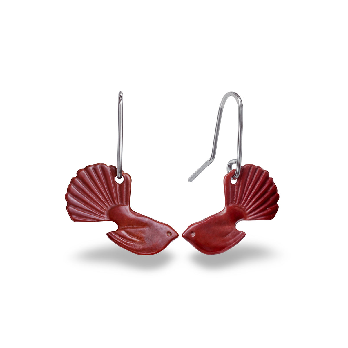 Copper Fantail Earrings