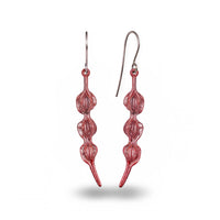 Copper Kōwhai Pod Earrings