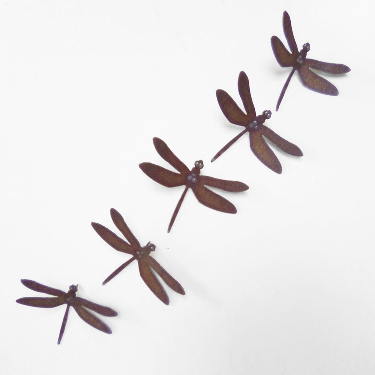 Bee and Dragonfly Nail Garden Art
