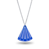 Fantail Tail Pendant Dark Blue