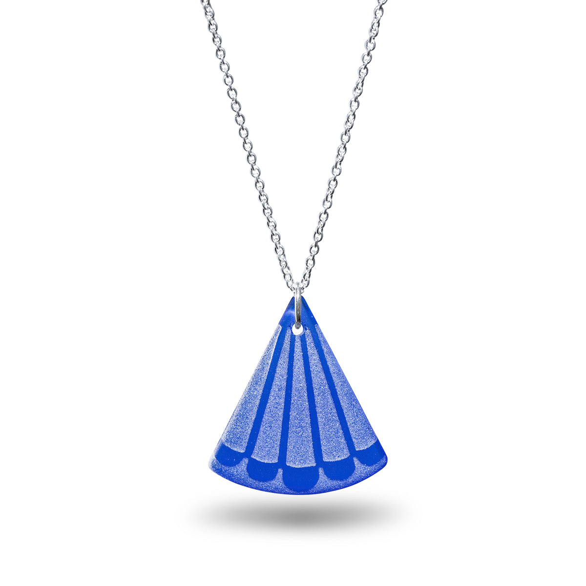 Fantail Tail Pendant Dark Blue