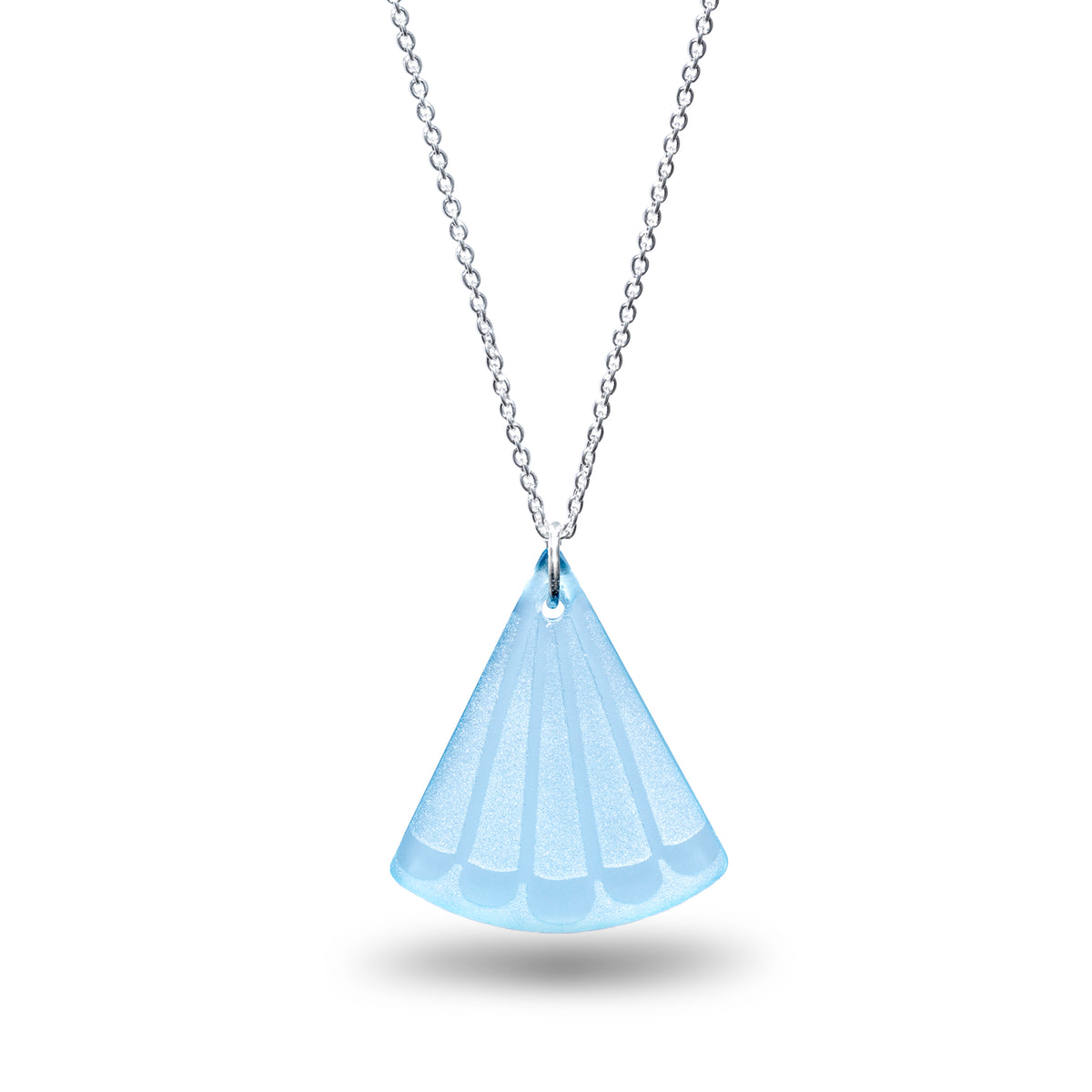 Fantail Tail Pendant Light Blue