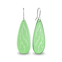 Hanging Moss Earrings Green