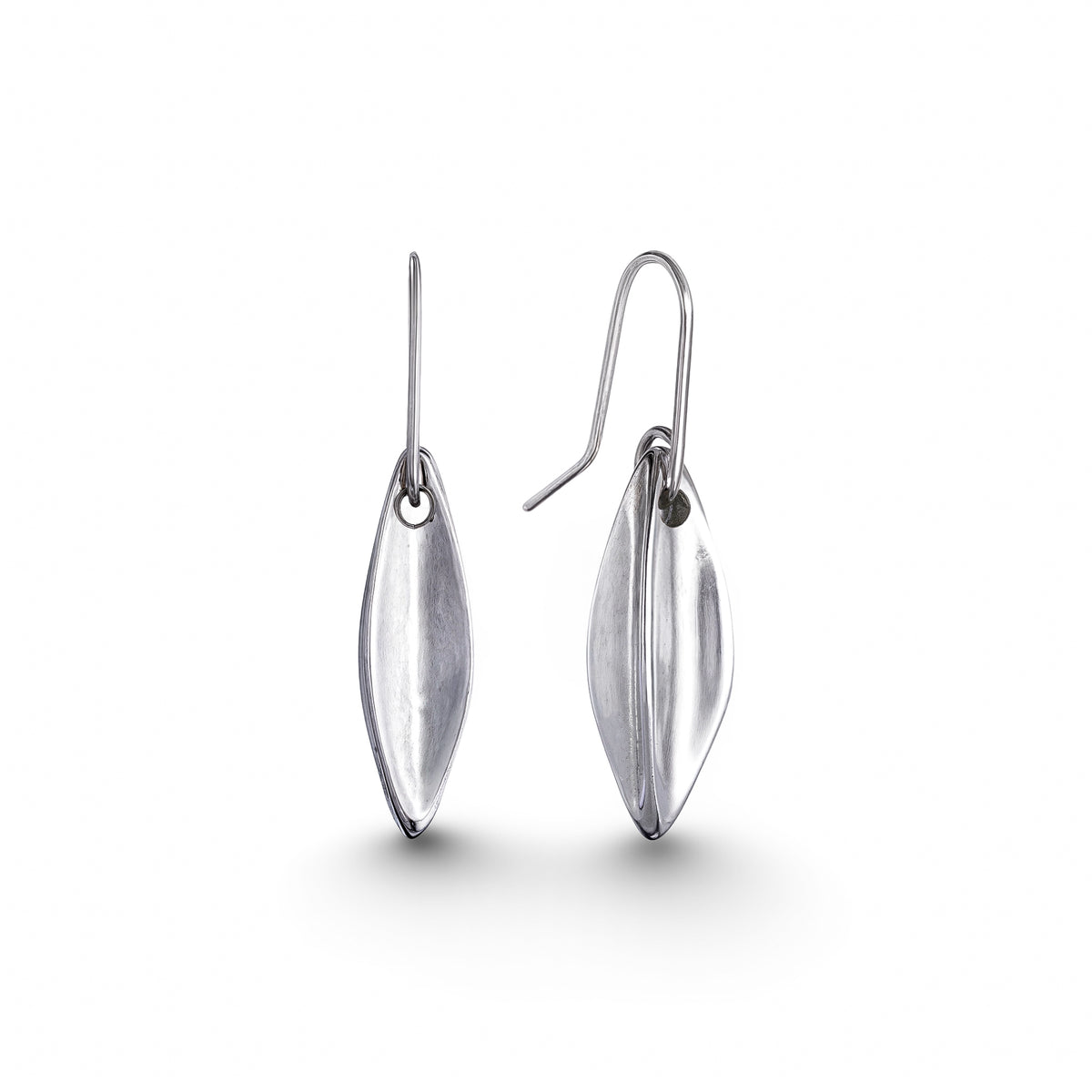 Hebe Pod Earrings Silver