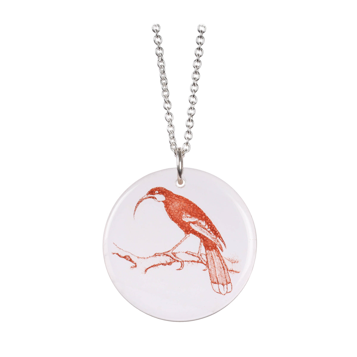 Huia Disc Pendant Clear