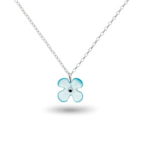 Hydrangea Flower Pendant Light Blue