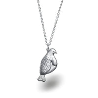 Silver Kererū Pendant