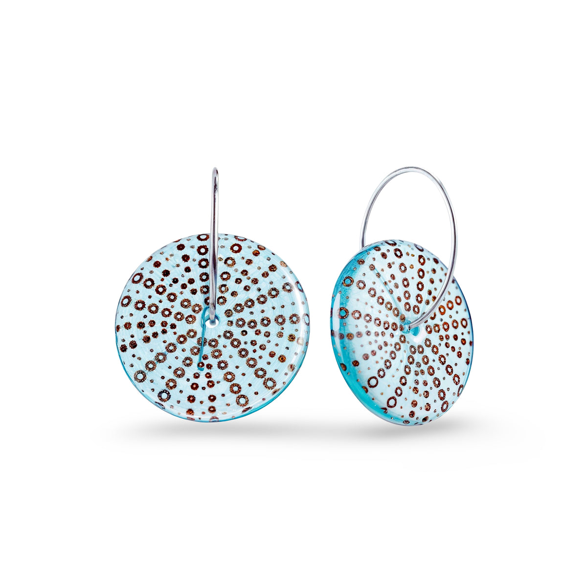 Kina Earrings Light Blue