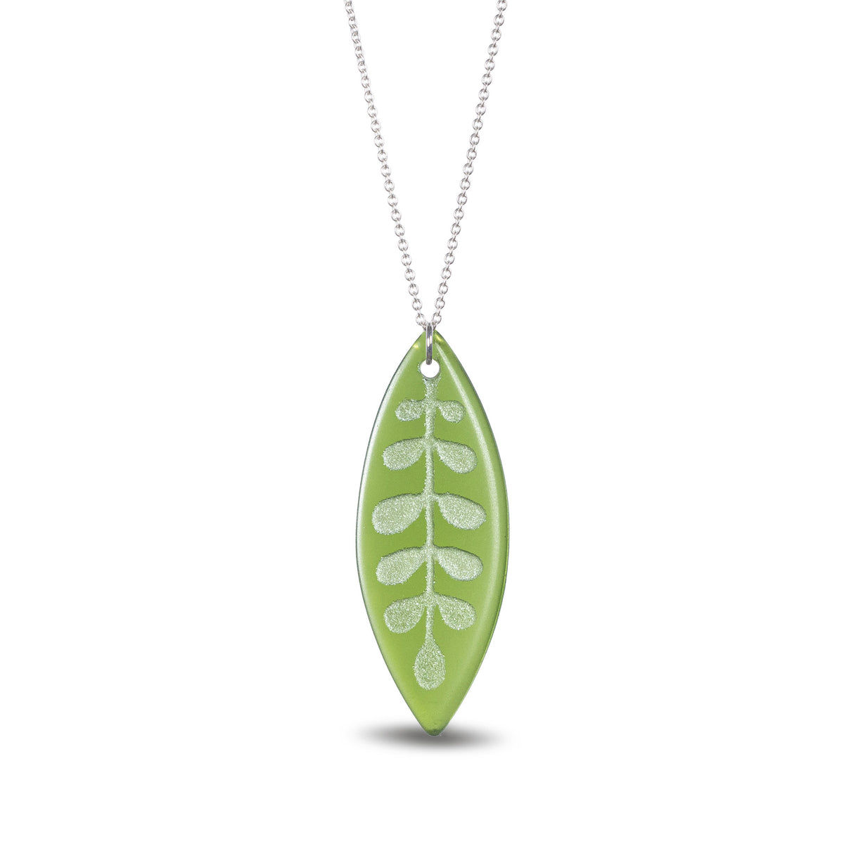 Kōwhai Leaf Pendant