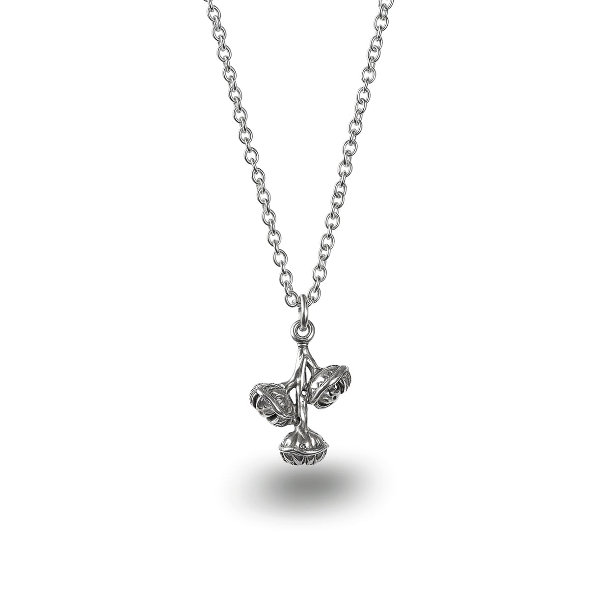 Mānuka Pod Pendant Silver
