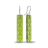 Ponga Drop Earrings Green