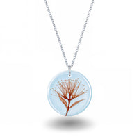 Rātā Flower Pendant Light Blue