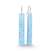 Rātā Vine Drop Earrings Light Blue
