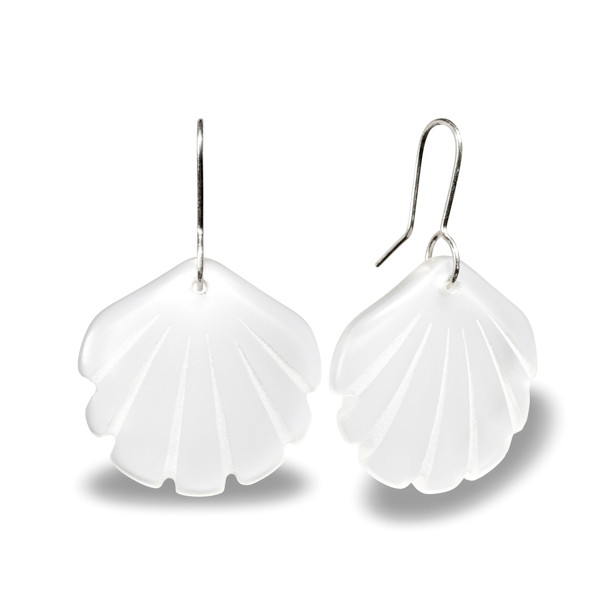 Scallop earrings hotsell