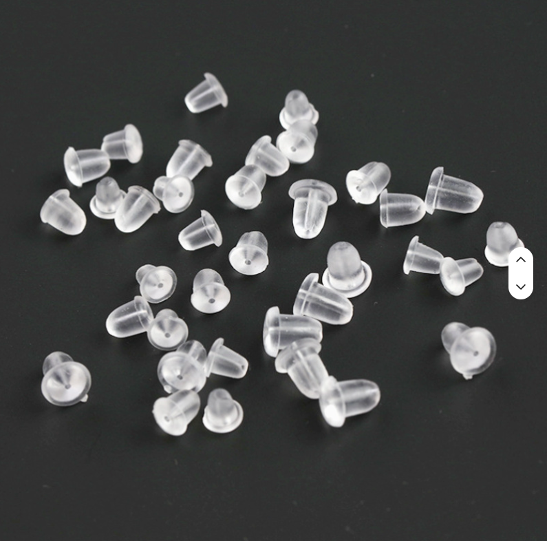 Silicon Earring Stoppers * 10