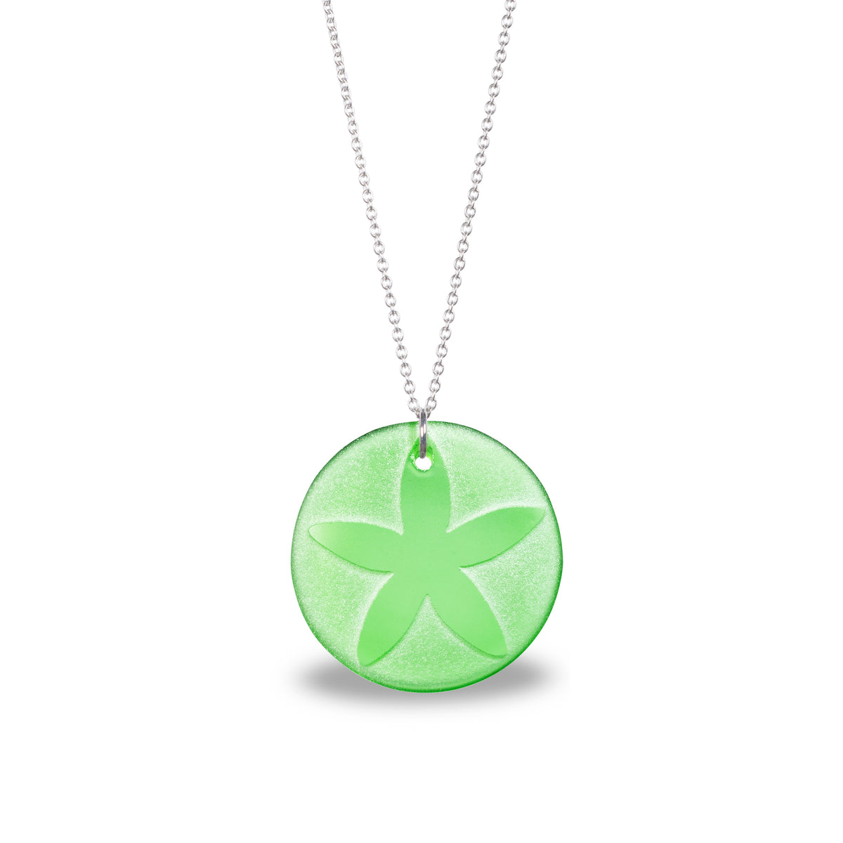 Starfish Pendant Green