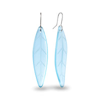 Tawa Leaf Earrings Light Blue - 30% off