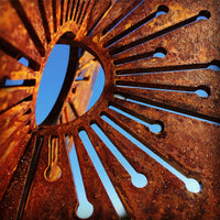 3D Corten Allium