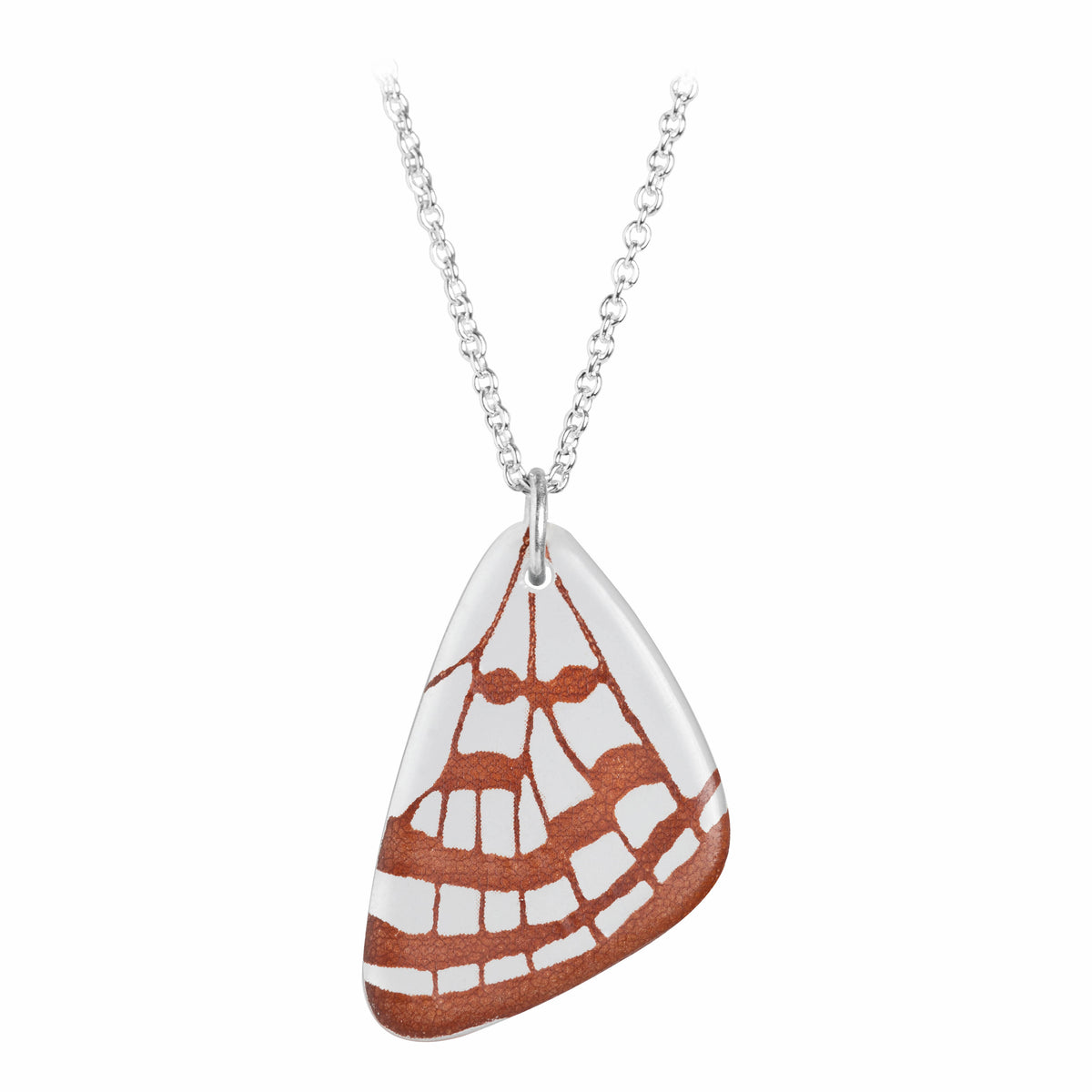 Butterfly Wing Pendant Clear