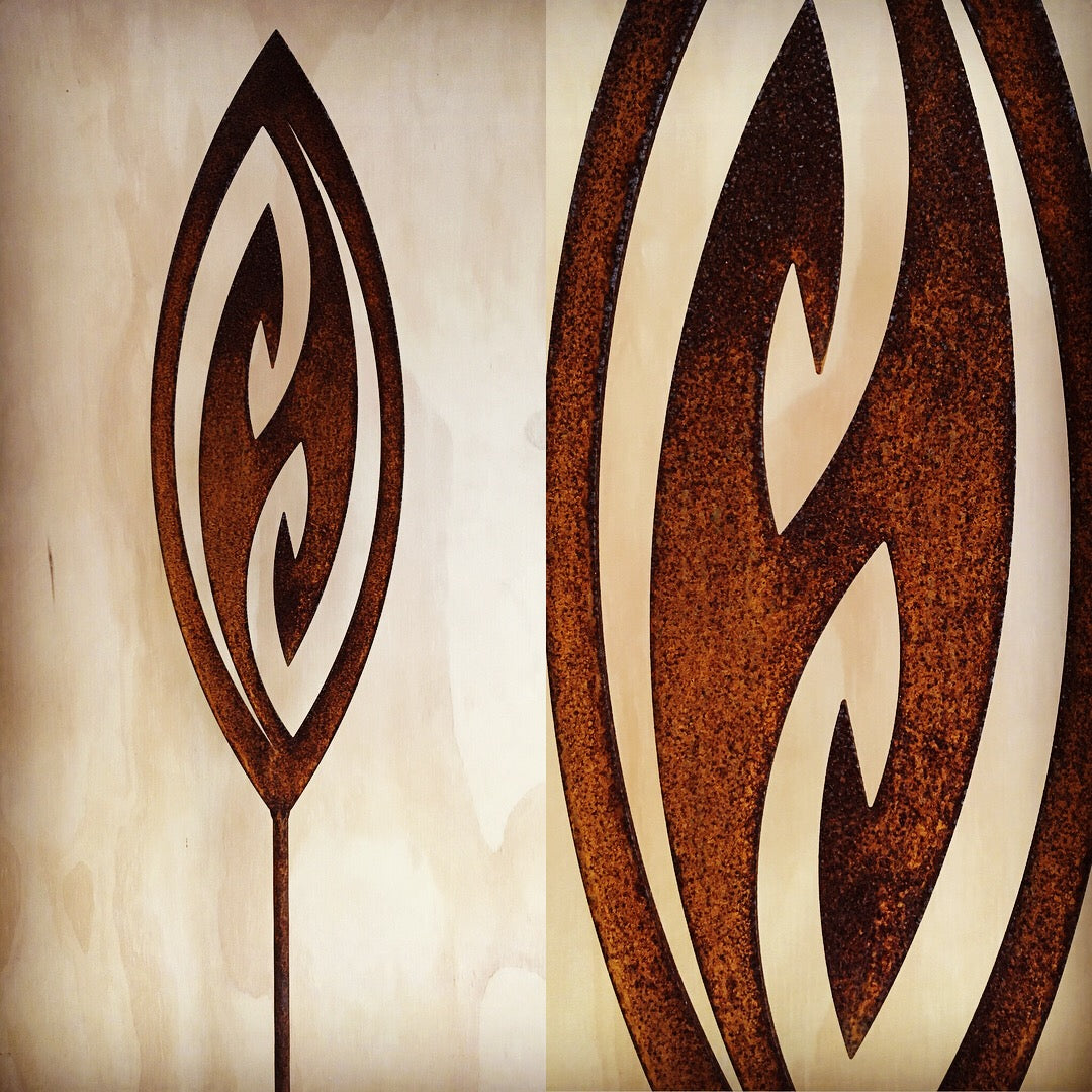 Fish Hook - Corten Spear