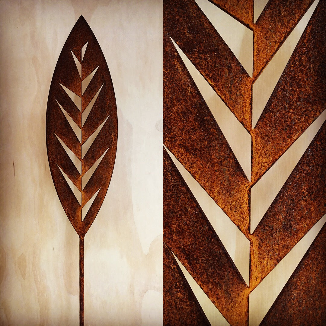 Leaf - Corten Spear