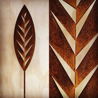 Leaf - Corten Spear