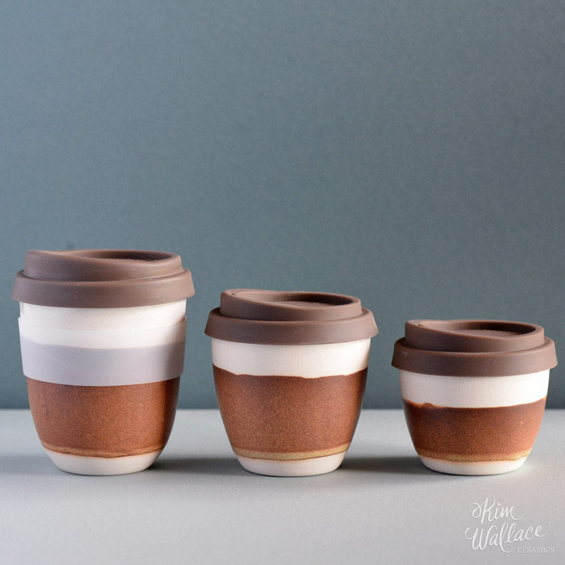 Reusable Coffee Cup - Rust