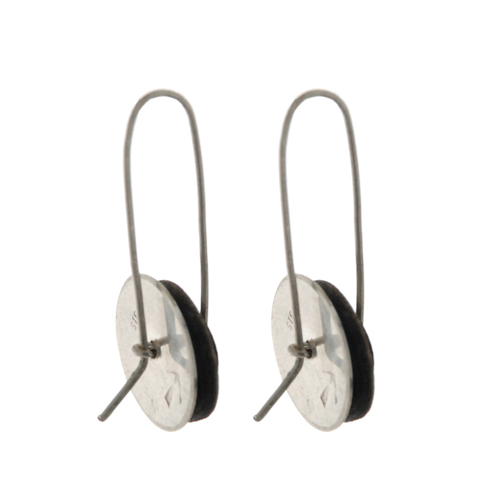 Mother of Pearl and Pāua Drop Earrings