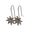 Silver Daisy Earrings