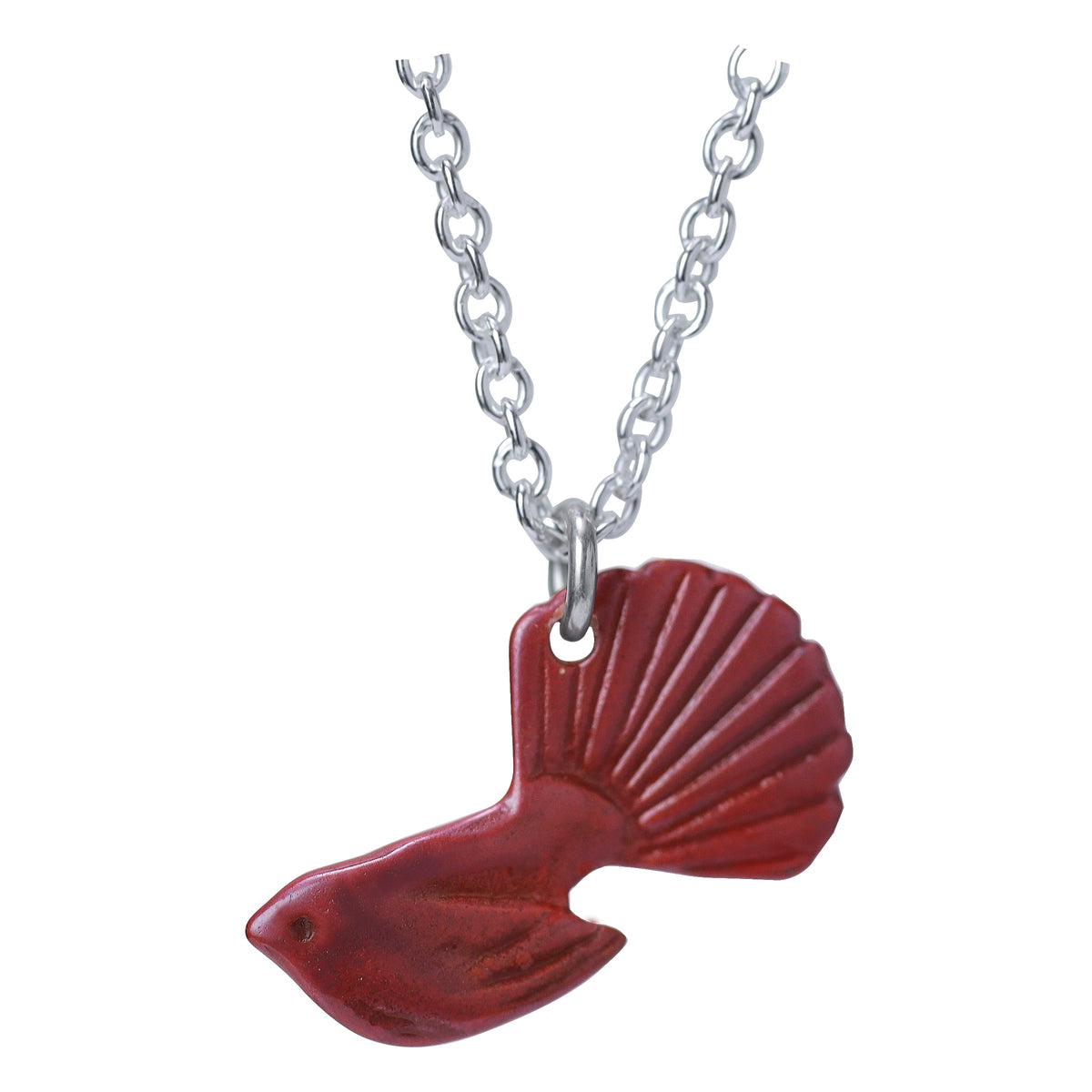 Copper Fantail Pendant Small
