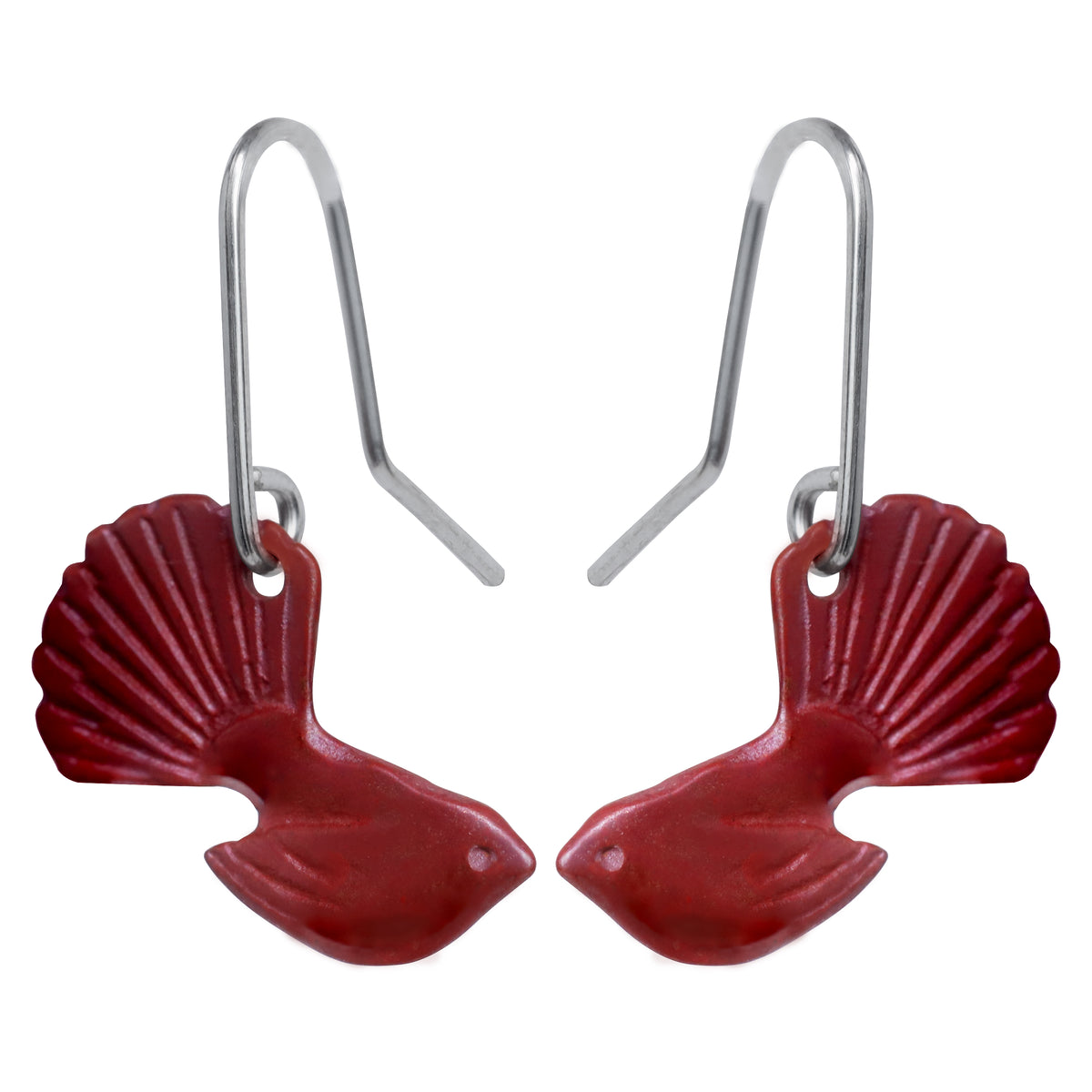 Fantail Earrings Copper 