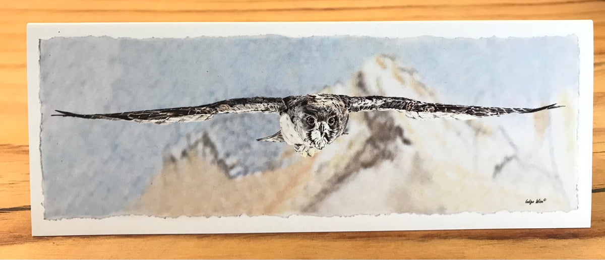 "Falcon Flight" Greeting Card