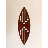 Reflection Corten Spinning Garden Art