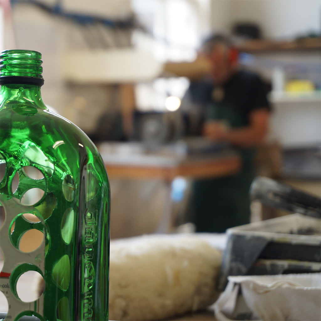 Making jewellery in workshop